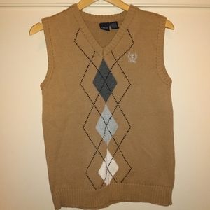 Izod argyle vest. Kids size Med (10-12)
